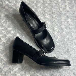 Bandolino Mary Jane Buckle Heel Pumps